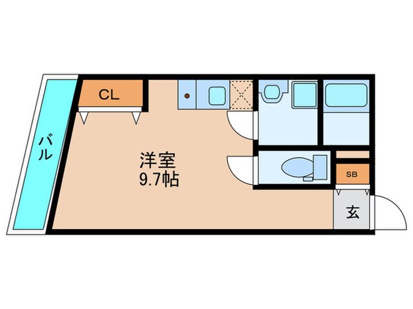 仮)渚元町新築アパートの物件間取画像